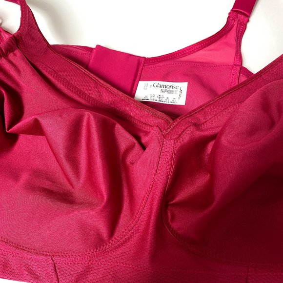 Glamorise - MagicLift Seamless Sports Bra Wirefree #1006 - Picture 8 of 11
